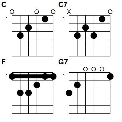 Accords Un matin j'ai vu un bonhomme de neige