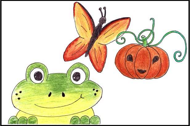 À l’intérieur d’une citrouille