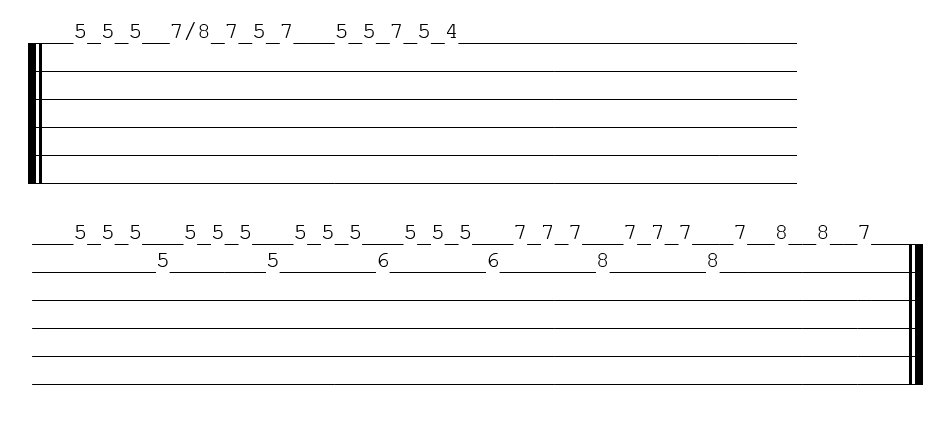 Tablature C'est le printemps de Jean René