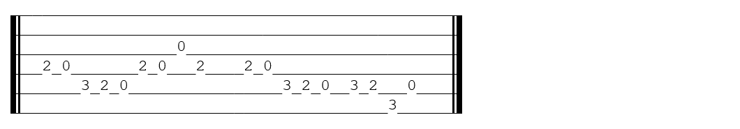 Tablature Accords le pirate gallois bang bang