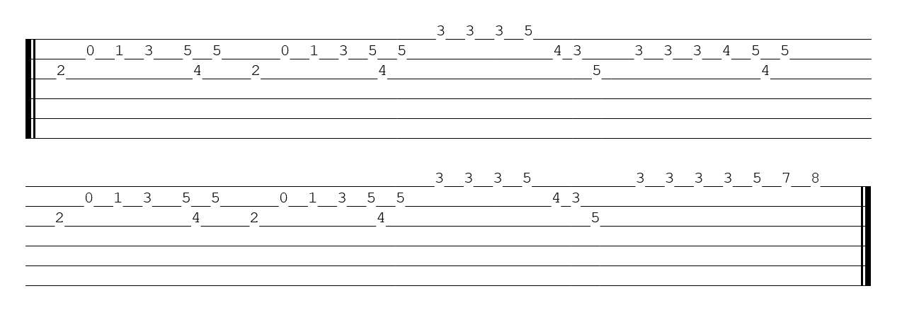Tablature Le pudding à l'arsenic Asterix