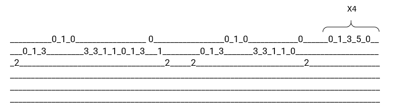 Tablature Les Petits Poissons Dans L’eau